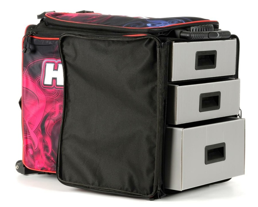 Batteries * | Hudy Exclusive Edition Carrying Bag W/Tool Bag (1/10 & 1/8 On Road)