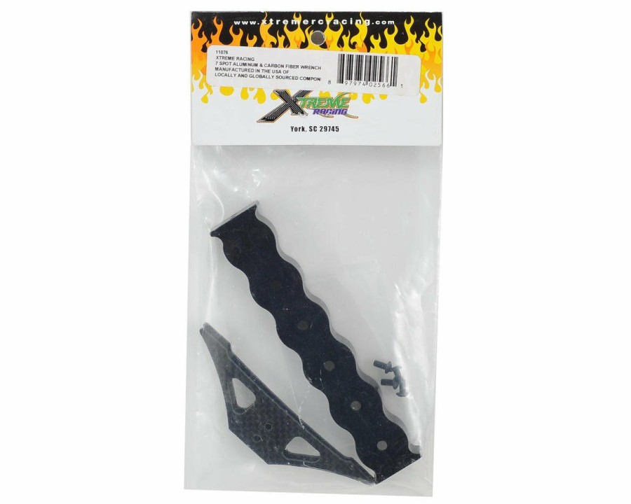 Maintenance * | Xtreme Racing 6 Spot Aluminum & Carbon Fiber Wrench Holder