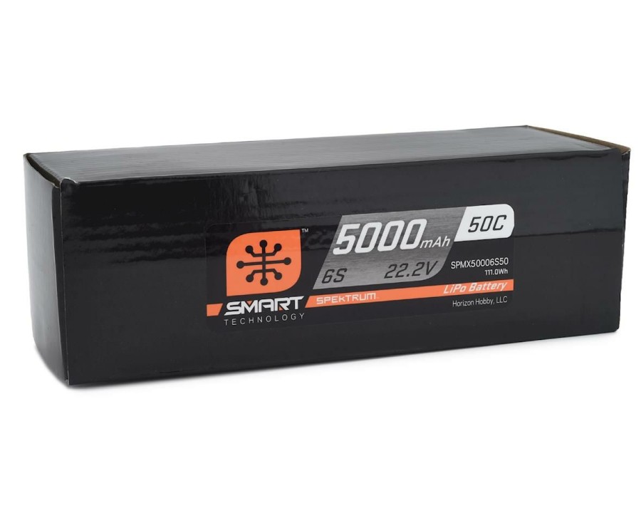 Batteries * | Spektrum Rc 6S Smart 50C Lipo Battery Pack W/Ic5 Connector (22.2V/5000Mah)