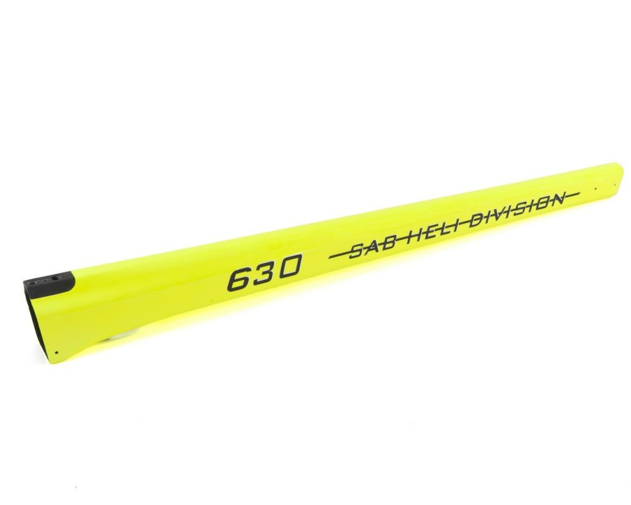 Parts * | Sab Goblin Goblin 630 Competition Carbon Fiber Tail Boom (Yellow)