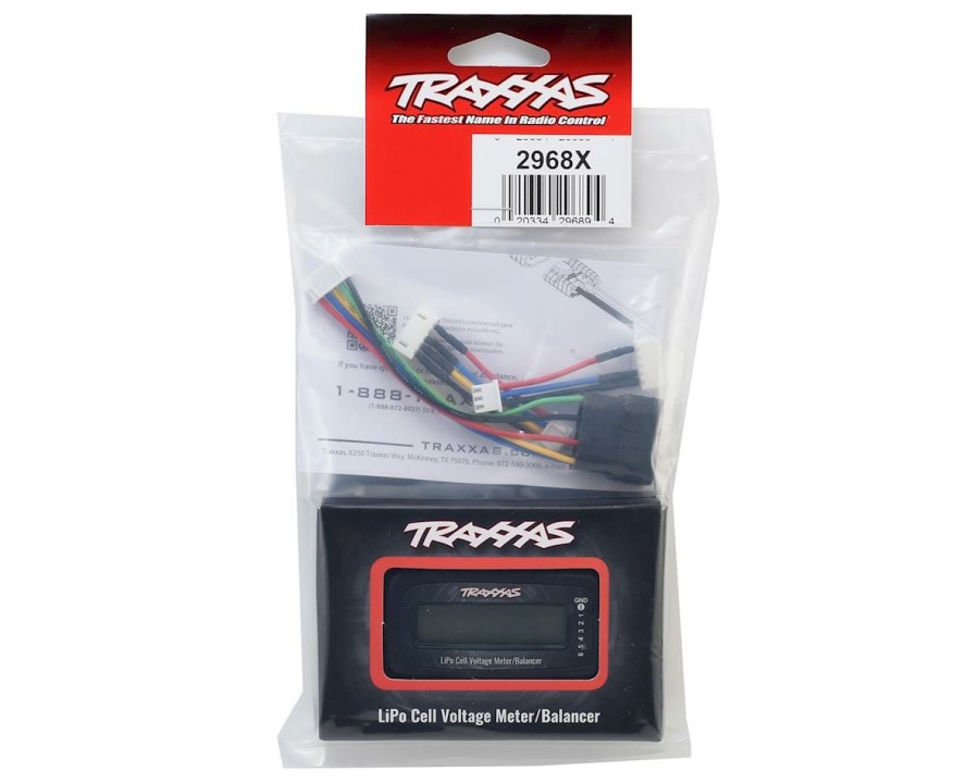 Batteries * | Traxxas Id Lipo Battery Voltage Cell Checker Balancer W/Tra2938X Lead Adapter