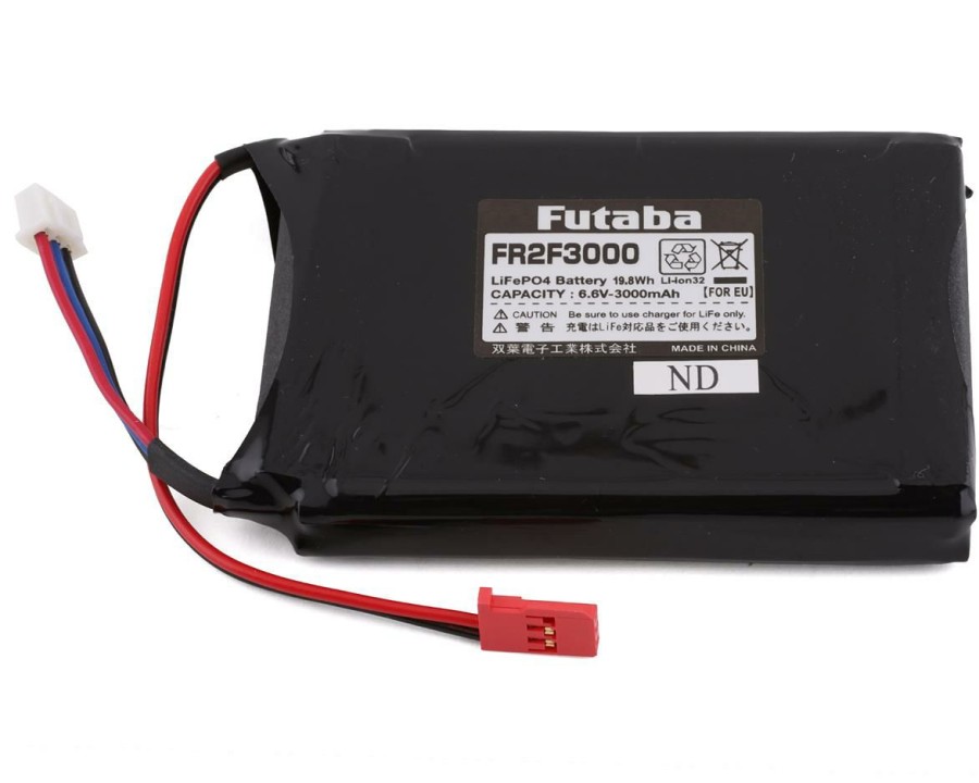 Batteries * | Futaba 2S Life Flat Receiver Battery Pack (6.6V/3000Mah)