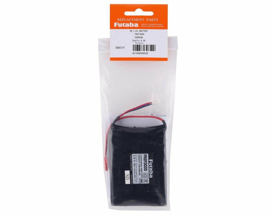 Batteries * | Futaba 2S Life Flat Receiver Battery Pack (6.6V/3000Mah)