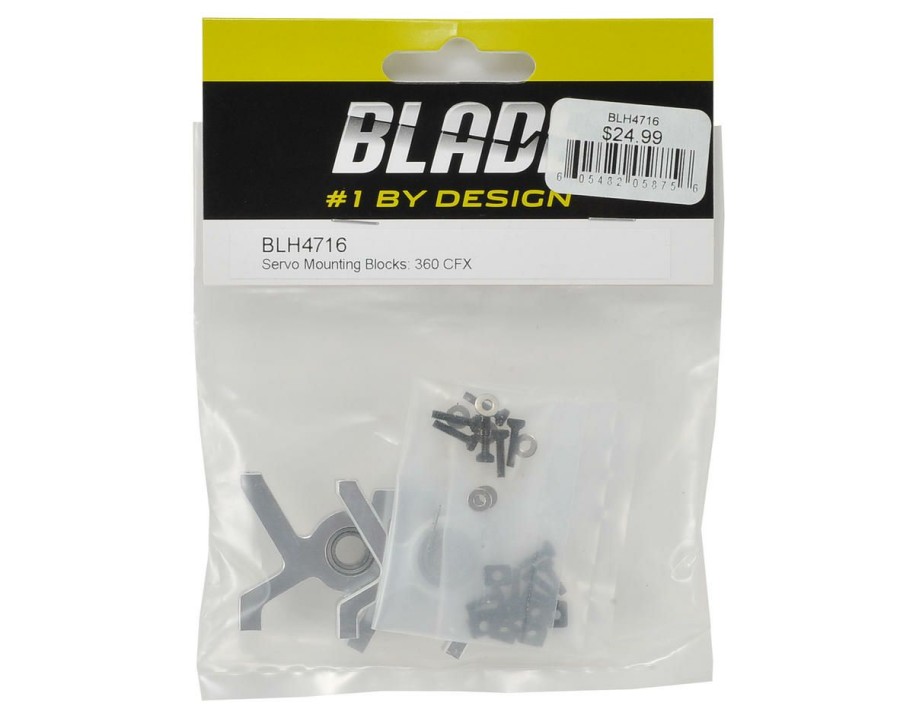 Parts * | Blade Aluminum Servo Mounting Block Set