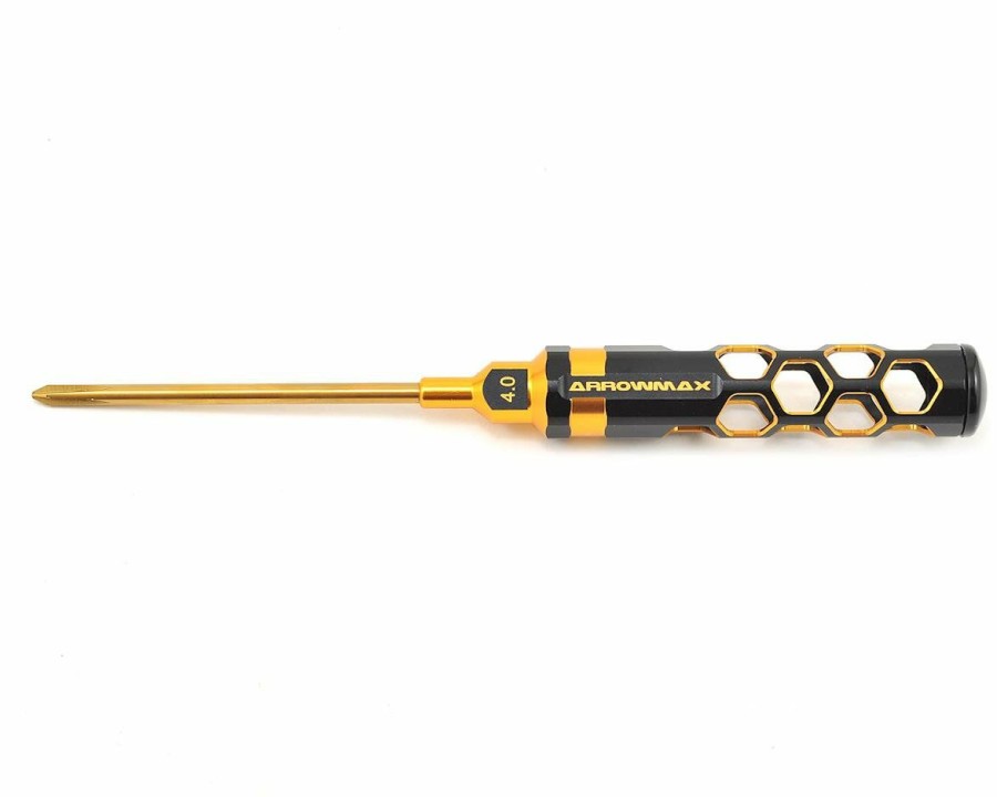 Maintenance * | Am Arrowmax Black Golden Phillips Screwdriver (4.0Mm)