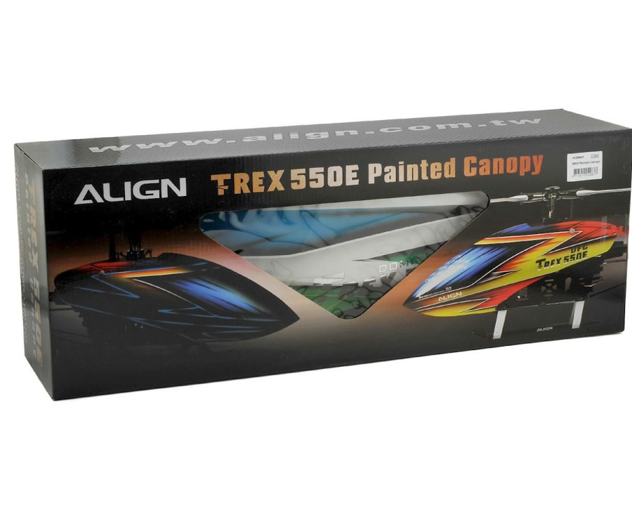 Parts * | Align Painted Canopy (Blue/White/Green) (550X)