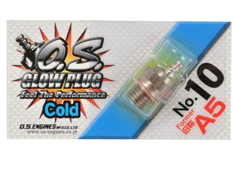 Batteries * | O.S. No.10 Short Body Standard Glow Plug "Cold"