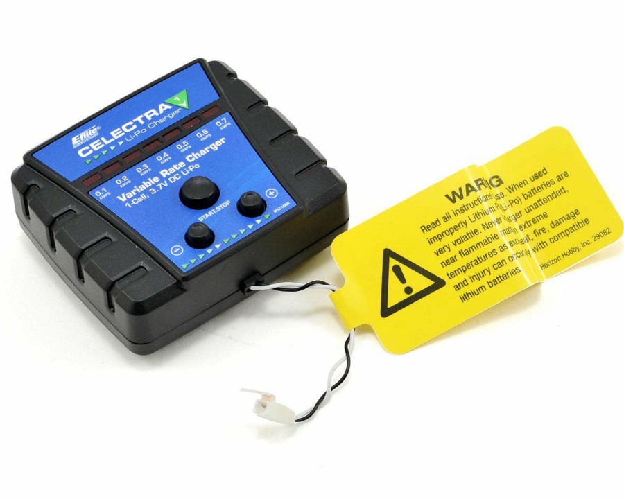 Batteries * | E-Flite Celectra Variable Rate Dc 1-Cell Lipo Charger