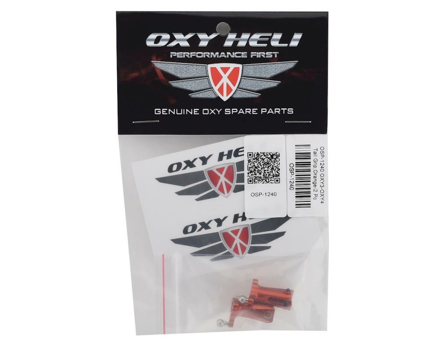 Parts * | Oxy Heli Tail Blade Grip Set (Orange) (Oxy 3 & Oxy 4)