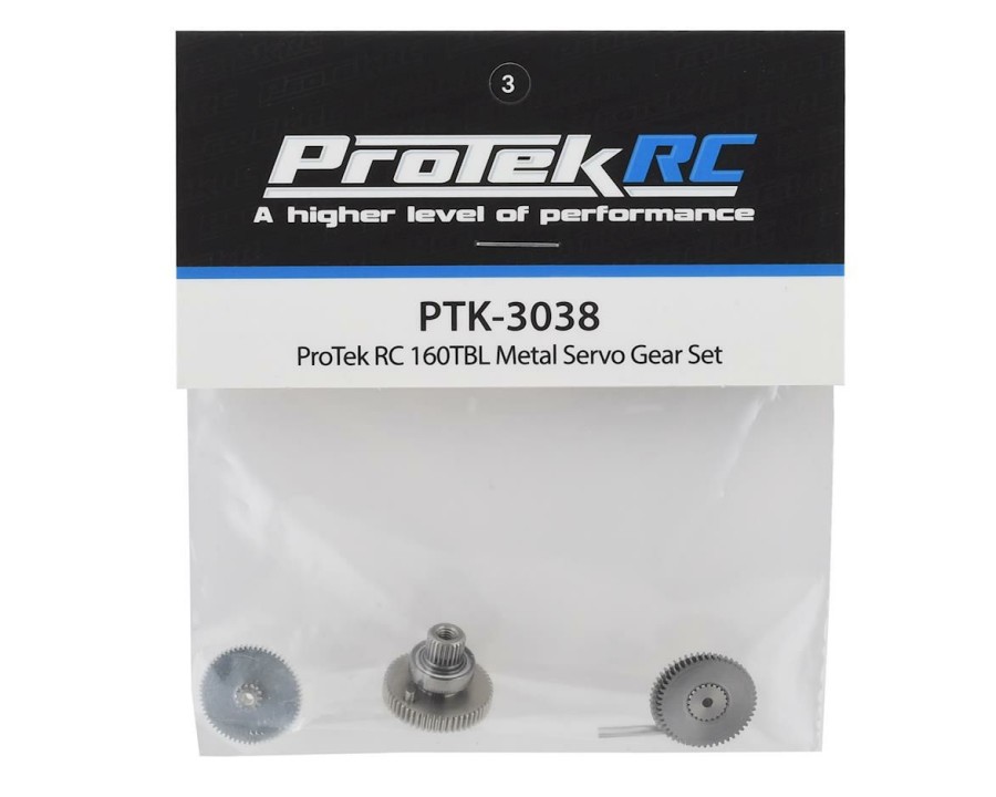 Parts * | Protek Rc 160Tbl Metal Servo Gear Set