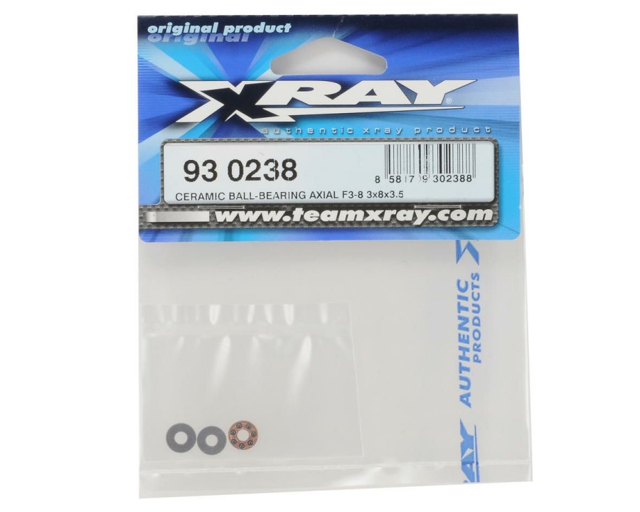 Parts * | Xray F3-8 3X8X3.5Mm Ceramic Axial Thrust Bearing