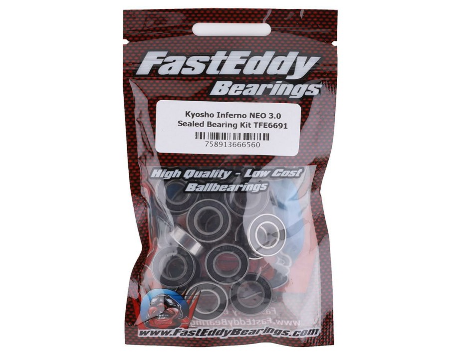 Parts * | Fasteddy Kyosho Inferno Neo 3.0 Sealed Bearing Kit