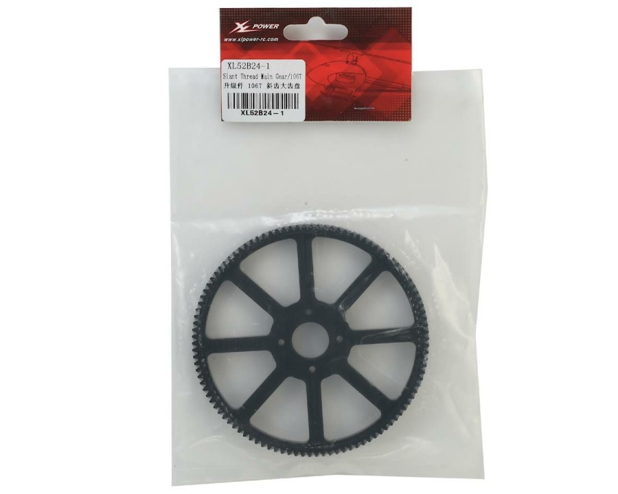 Parts * | Xlpower Slant Thread Main Drive Gear (106T)