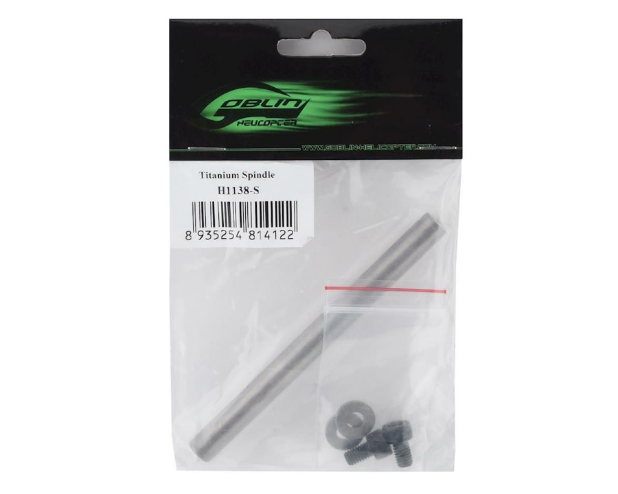 Parts * | Sab Goblin Titanium Spindle Shaft