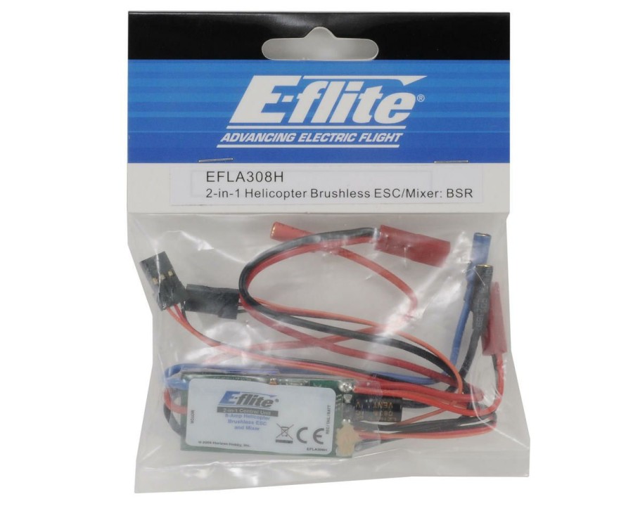 Parts * | E-Flite 2-In-1 Helicopter Brushless Esc/Mixer