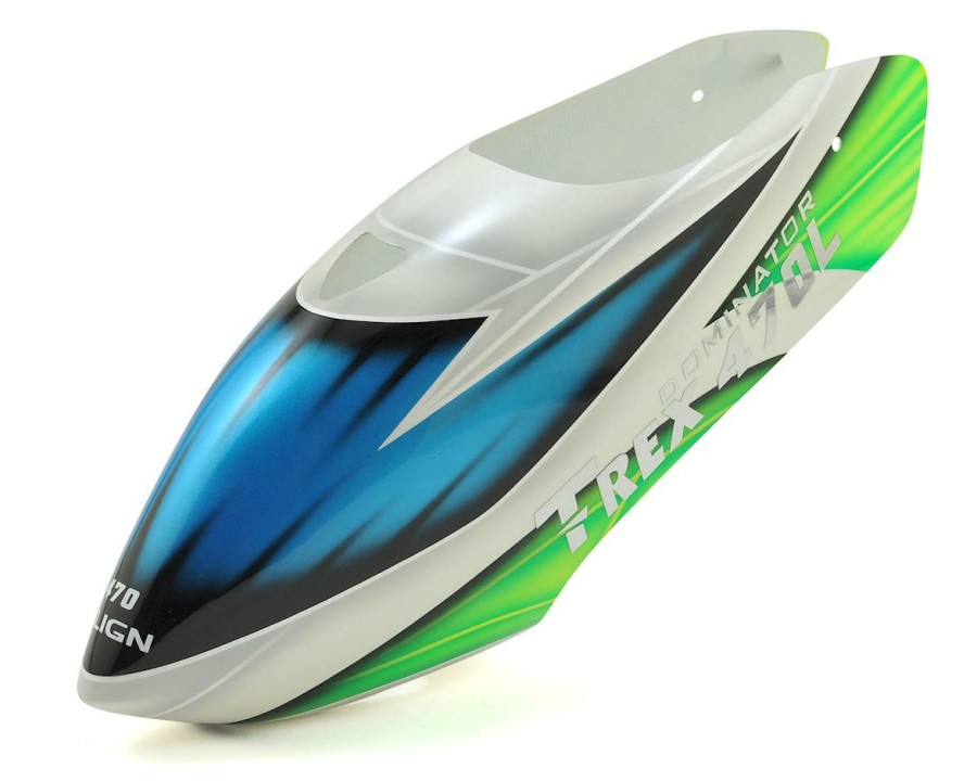 Parts * | Align Painted Canopy V2 (White/Green/Blue) (470L)