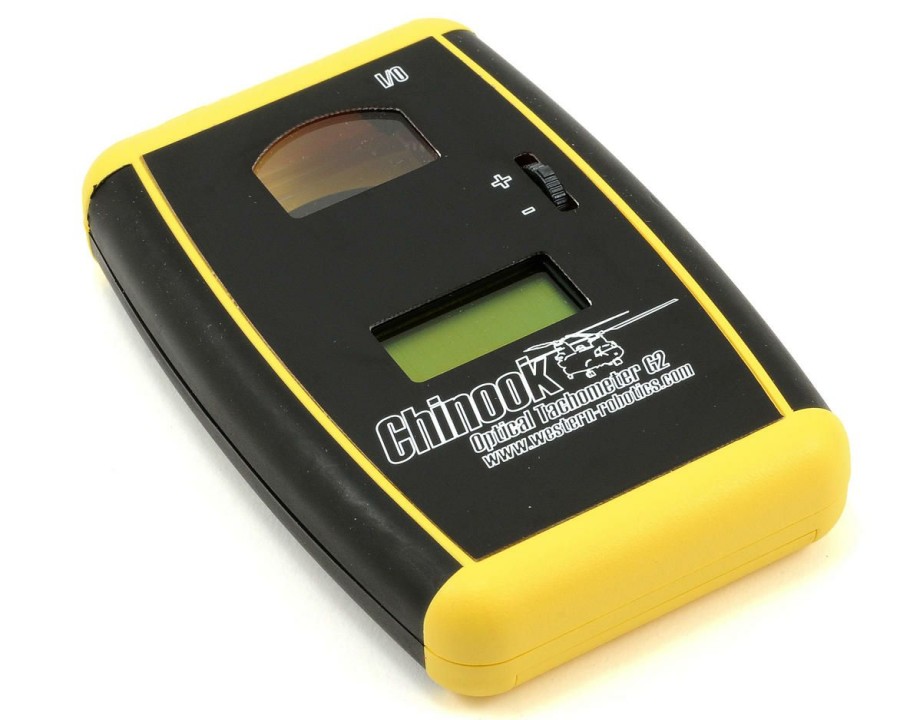 Maintenance * | Western Robotics Chinook G2 Elite Optical Tachometer (Yellow) (2-4 Blades)