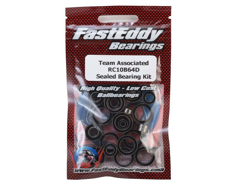 Parts * | Fasteddy Associated Rc10 B64D Sealed Bearing Kit