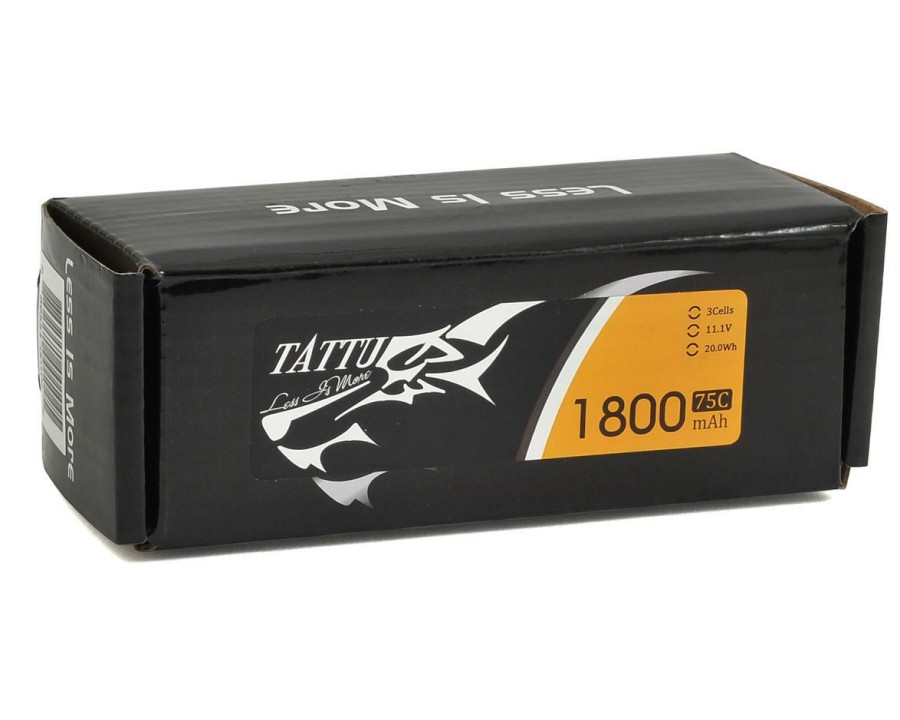 Batteries * | Tattu 3S Lipo Battery 75C (11.1V/1800Mah) (Jst-Xh) W/Xt-60 Connector