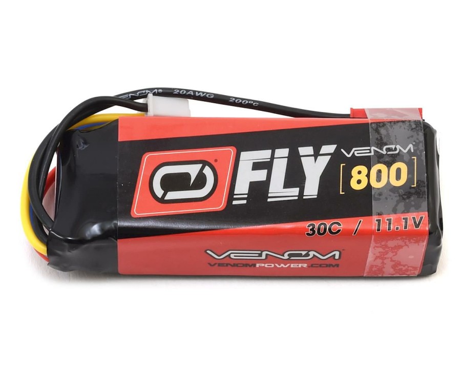 Batteries * | Venom Power Fly 3S 30C Lipo Battery (11.1V/800Mah) W/Jst Connector