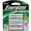 Batteries * | Energizer Rechargeable Aa Nimh E Batteries (4)