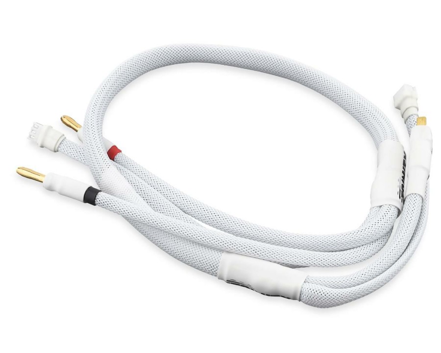 Batteries * | Trinity 2S Pro Charge Cables W/Deans Plug (White)