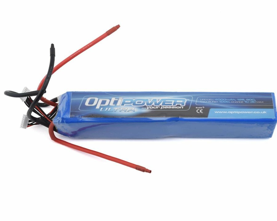 Batteries * | Optipower 12S 50C Lipo Battery (44.4V/4000Mah)