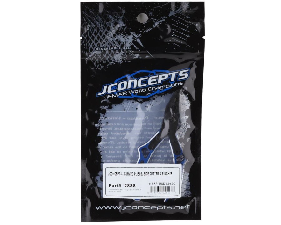 Maintenance * | Jconcepts Curved Pliers, Side Cutter & Shock Shaft Pincher