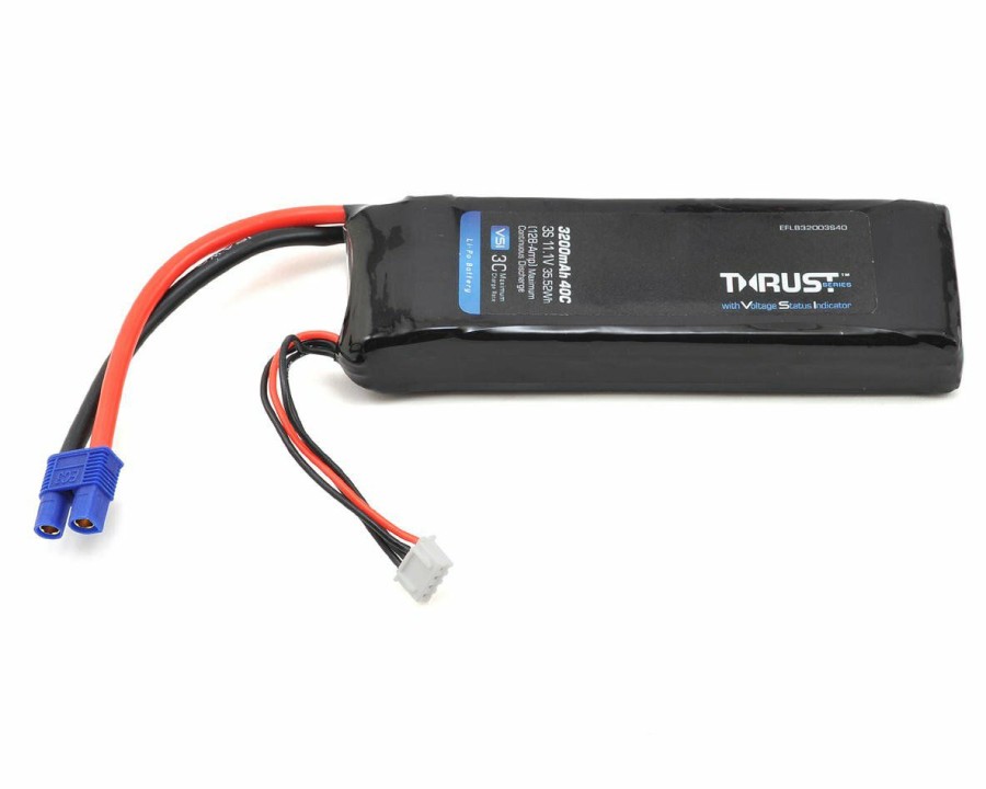 Batteries * | E-Flite Thrust Vsi 3S 40C Lipo Battery (11.1V/3200Mah) W/Ec3 Connector