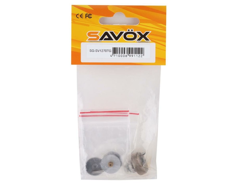 Parts * | Savox Sv1270Tg Servo Gear Set W/Bearings