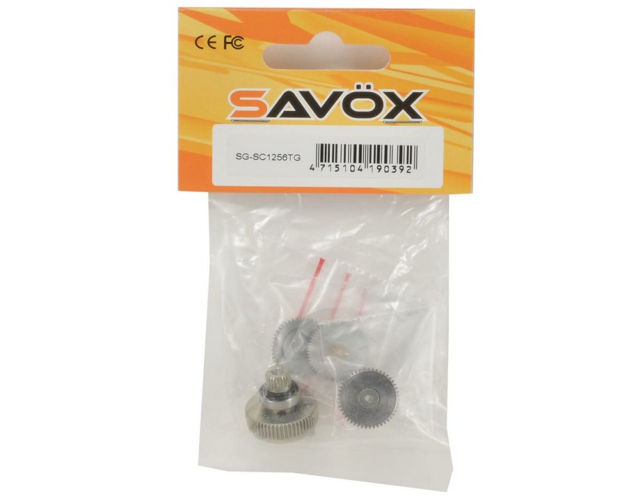 Parts * | Savox Sc1256Tg Titanium Gear Set W/Bearing