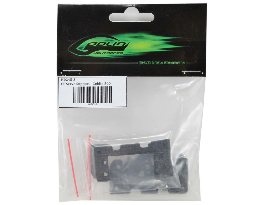 Parts * | Sab Goblin Carbon Fiber Servo Support Set