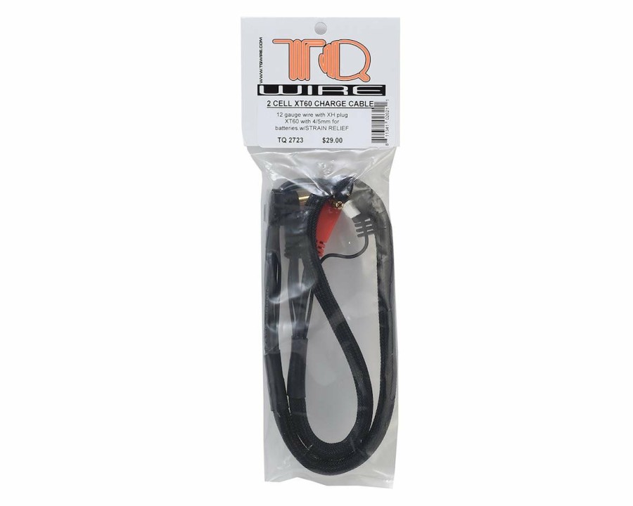 Batteries * | Tq Wire Xt60 2S Charge Cable W/4Mm & 5Mm Bullet Connector (2 ) (Icharger/Isdt)