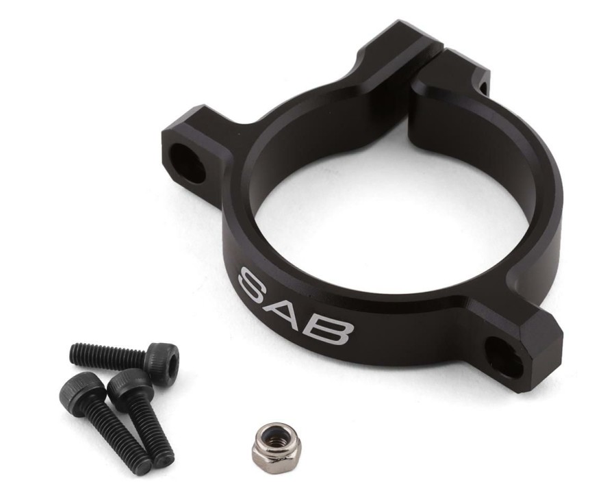 Parts * | Sab Goblin Rear Tail Boom Clamp (Raw 700)