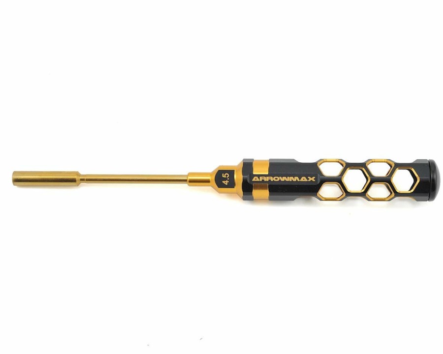 Maintenance * | Am Arrowmax Black Golden Metric Nut Driver (4.5Mm)