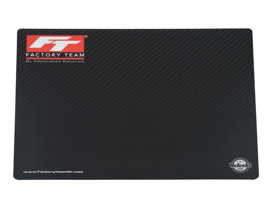 Maintenance * | Team Associated Factory Team Carbon Fiber Counter Top Setup Mat (40X50Cm)