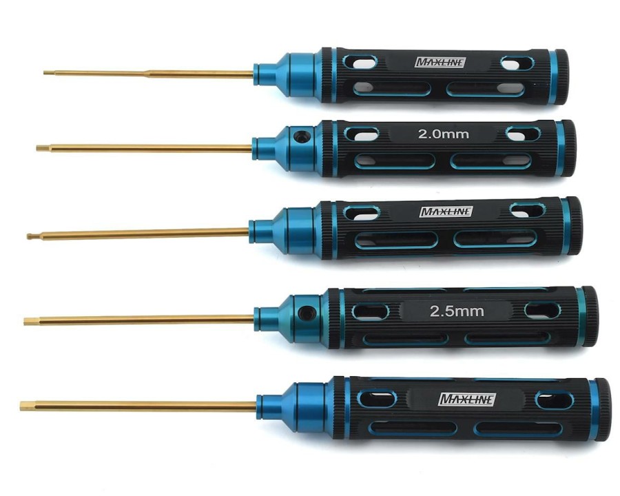 Maintenance * | Maxline R/C Products Elite Hex Driver Set (1.5, 2.0, 2.0 Ball, 2.5 & 3.0Mm)