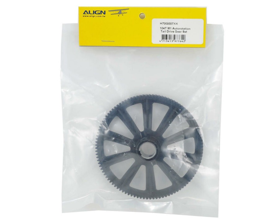 Parts * | Align M1 Autorotation Tail Drive Gear Set (104T)