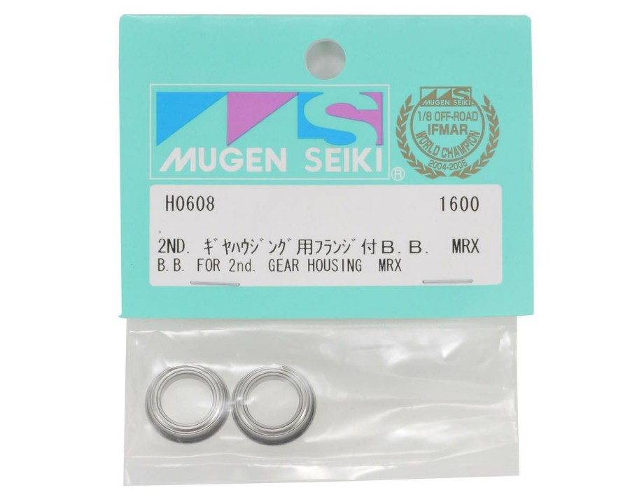 Parts * | Mugen Seiki 10X15X4Mm Flanged Bearing (2)