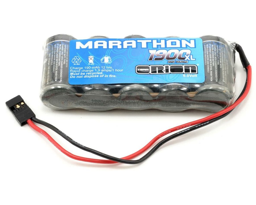 Batteries * | Team Orion Marathon Xl 1900 Nimh 5C Flat Receiver Pack