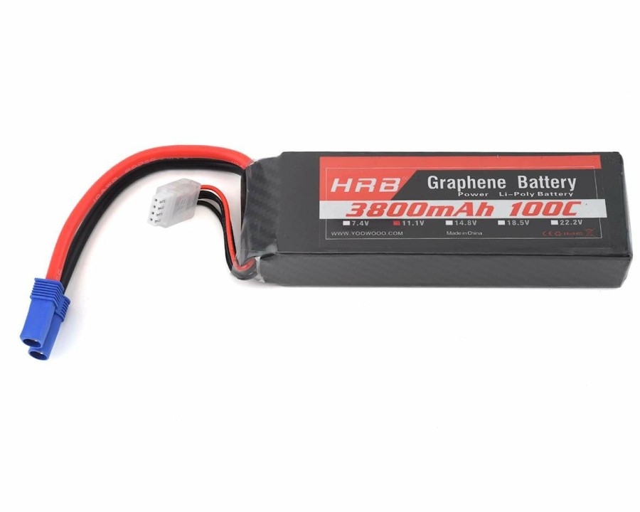 Batteries * | Hrb 3S 100C Graphene Lipo Battery (11.1V/3800Mah) W/Ec5 Connector