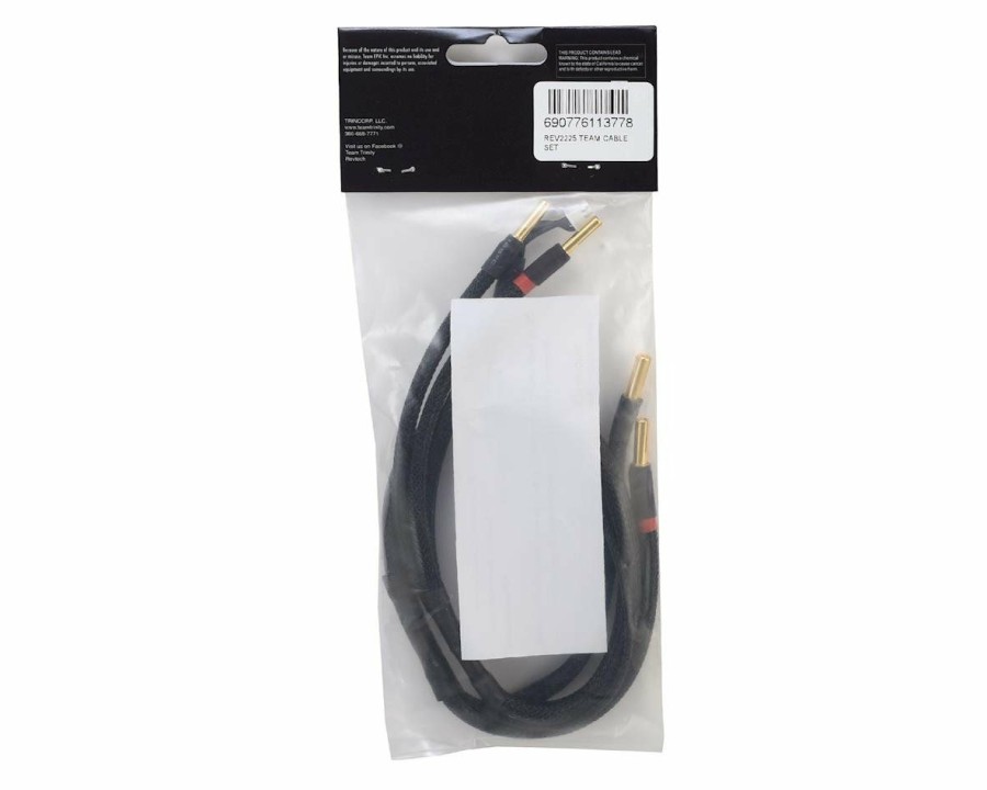 Batteries * | Trinity Revtech 2S Hi-Amp Lightning Charge Cable (2 ) (5Mm Battery To 4Mm Charger)