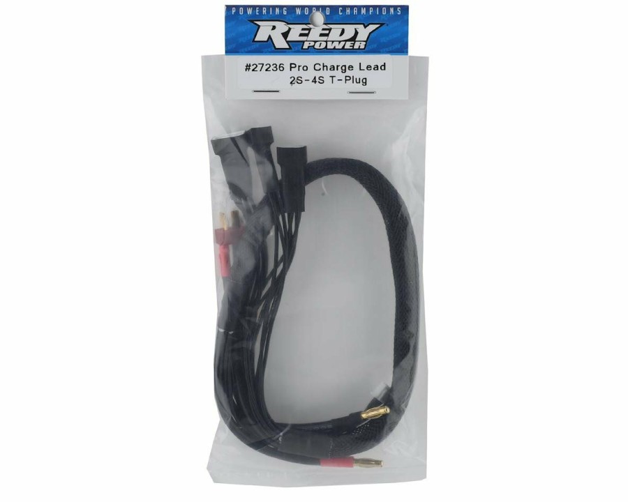 Batteries * | Reedy 2S-4S T-Plug Pro Charge Lead