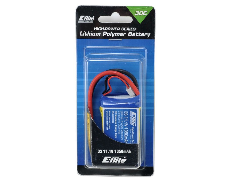 Batteries * | E-Flite 3S Lipo Battery Pack 30C (11.1V/1350Mah) W/Ec3 Connector