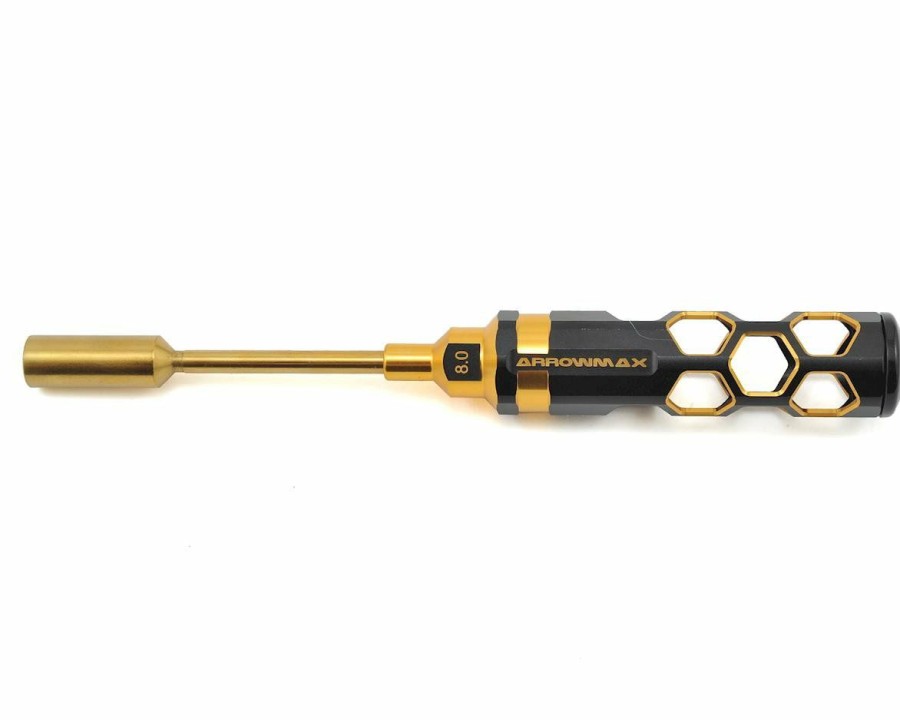 Maintenance * | Am Arrowmax Black Golden Metric Nut Driver (8Mm)