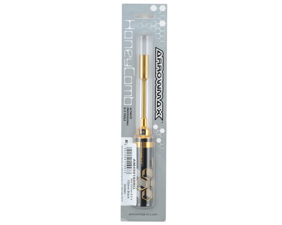 Maintenance * | Am Arrowmax Black Golden Metric Nut Driver (8Mm)