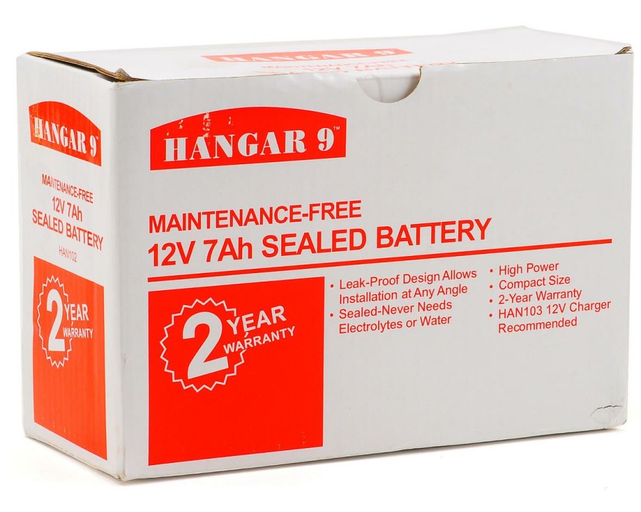 Batteries * | Hangar 9 12V 7Ah Sealed Gel Cell Battery