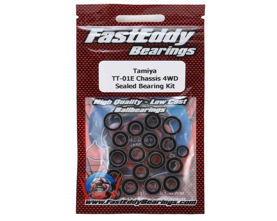 Parts * | Fasteddy Tamiya Tt-01E Chassis 4Wd Sealed Bearing Kit