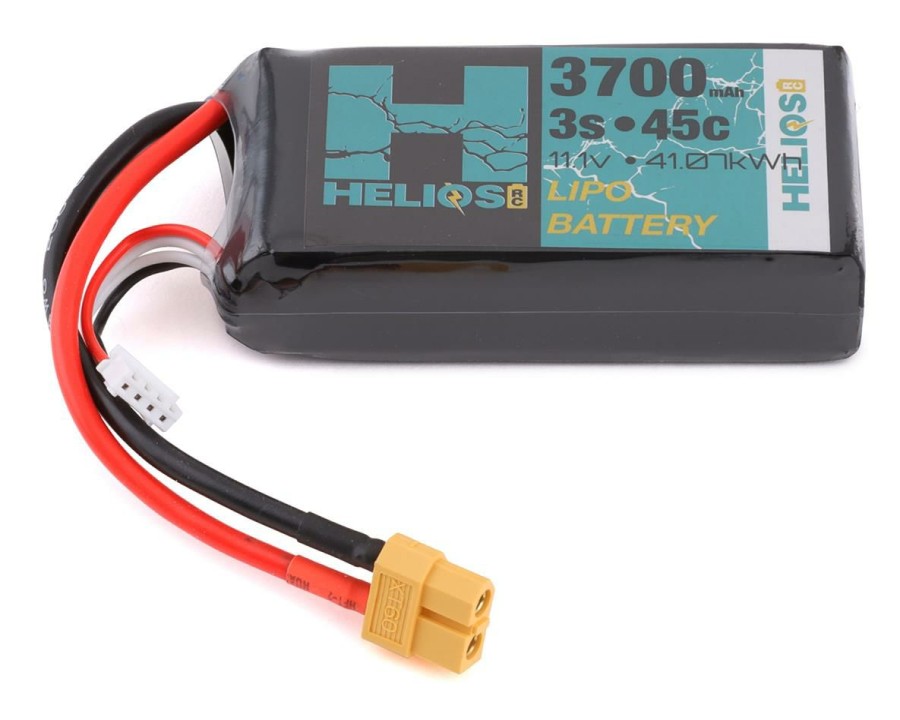 Batteries * | Helios Rc 3S 45C Shorty Lipo Battery W/Xt60 Connector (11.1V/3700Mah)