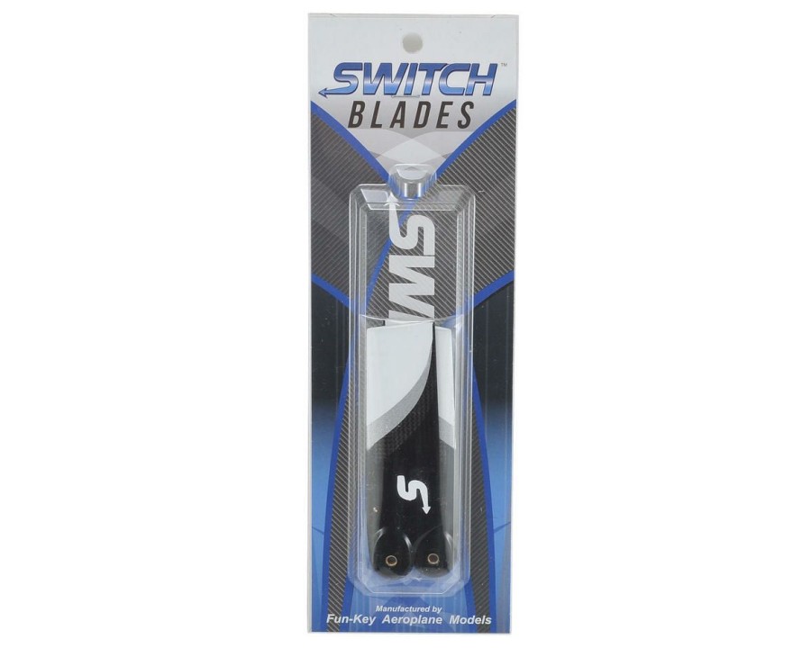 Blades * | Switch Blades 86Mm Premium Carbon Fiber Tail Rotor Blade Set